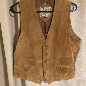 Vintage men’s leather vest